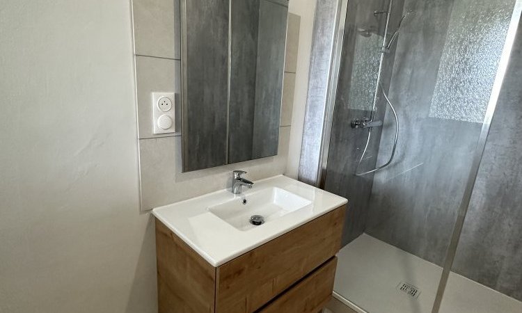 Rénovation d'une douche dans un appartement à Riorges